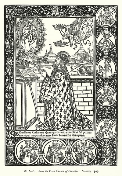 St Louis, From the Opus Regale of Vivaldus, Sa uzo 作： English School