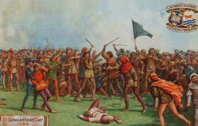 聖スコラスティカスの日、1354年 作： English School