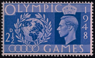 1948年のロンドンオリンピックを記念した切手 作： English School