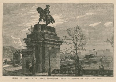フランスのフランシスコ1世の像 作： English School