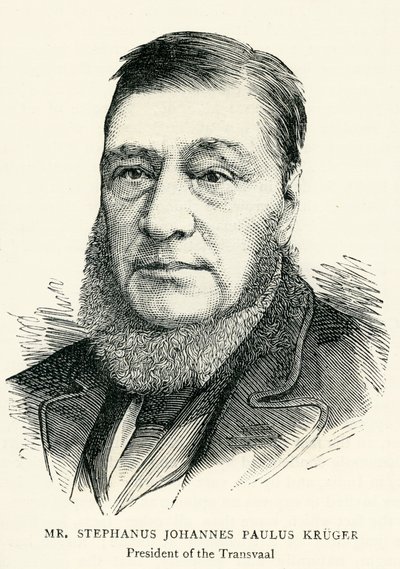 Stephanus Johannes Paulus Kruger (1825-1904) The Graphicのためのイラストレーション 作： English School