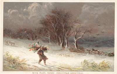 荒天、クリスマスカード 作： English School