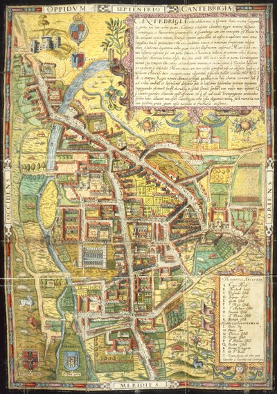 ケンブリッジの地図 作： English School