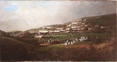 サンダーランド、タンストール・ホープのレース、1835-40年頃（油彩・カンヴァス） 作： English School
