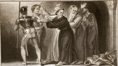 修道院の抑圧、デビッドヒュームのイラスト、イギリスの歴史、パブ。 1812年ロンドン、R。ボウヤー 作： English School