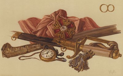 ダンカン子爵提督の剣と遺品（クロモリソ） 作： English School