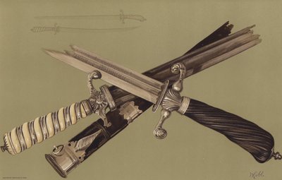 ウルフ将軍とキャプテン・クックの剣（クロモリソ） 作： English School
