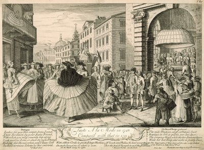 1748年のアラモードを1711年のそれと比較して味わう 作： English School