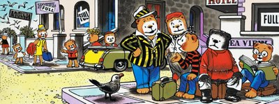 宿泊施設を探しているテディベア 作： English School