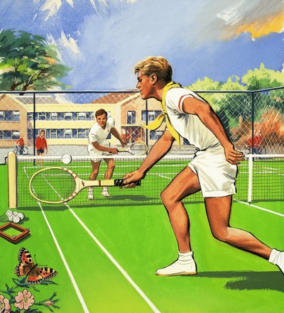 テニス選手 作： English School