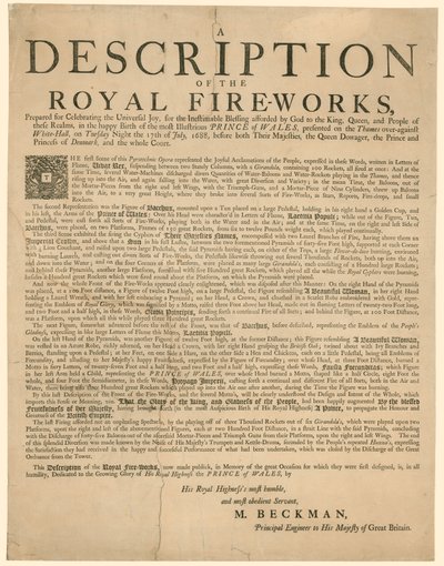 1688年6月10日に生まれた老いた王子、ジェームズエドワードの誕生に対する感謝 作： English School