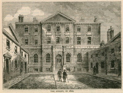 1800年にロンドンのアルバニー 作： English School