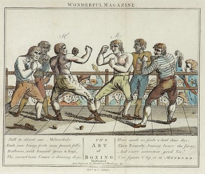 The Art of Boxing」（カラーリトグラフ版 作： English School