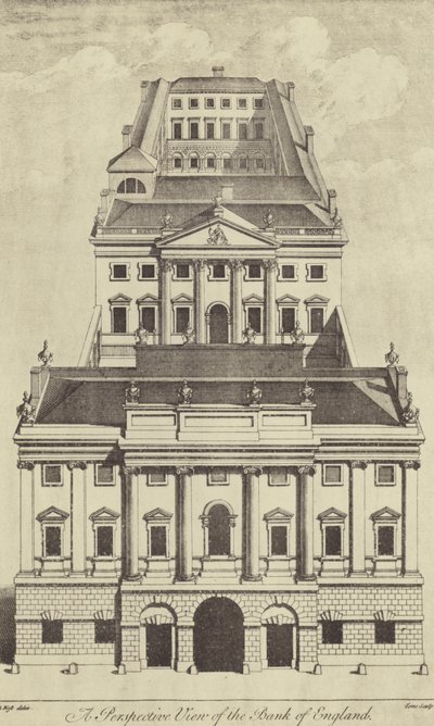イングランド銀行、1739 作： English School