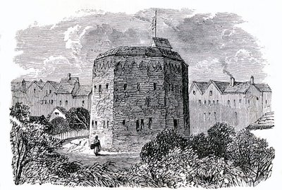 The Beargarden, Southwark, London (litho) 作： English School
