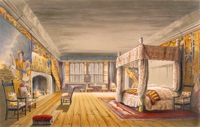 最高のベッドルーム、コートヘルハウス、1830年〜40年 作： English School
