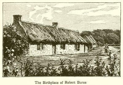ロバートバーンズの生誕地 作： English School