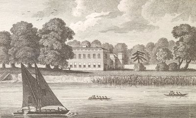 1788年、テイラーによって彫刻されたフラムのロンドン宮殿の司教 作： English School