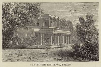 The British Residency, Baroda (carving) 作： English School