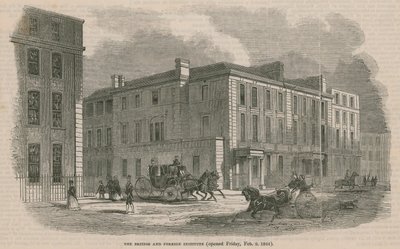 1844年2月2日、金曜日に開かれた英国外国研究所 作： English School