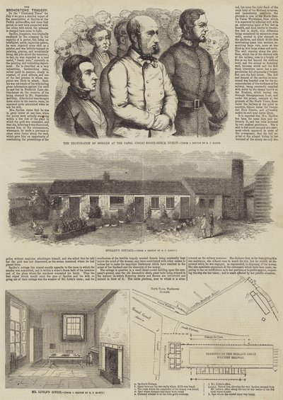 The Broadstone Tragedy（彫刻）」。 作： English School