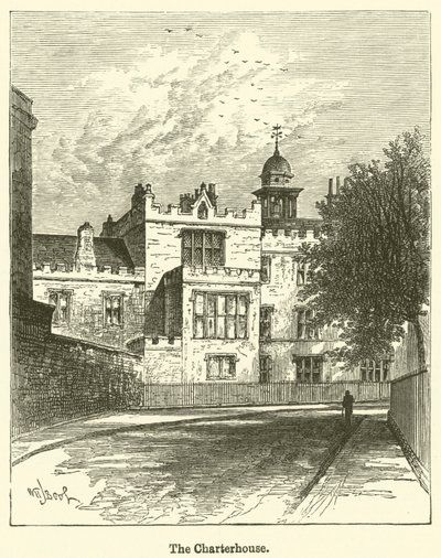 The Charterhouse (ex engraving) 作： English School