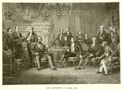 1856年パリ会議 作： English School