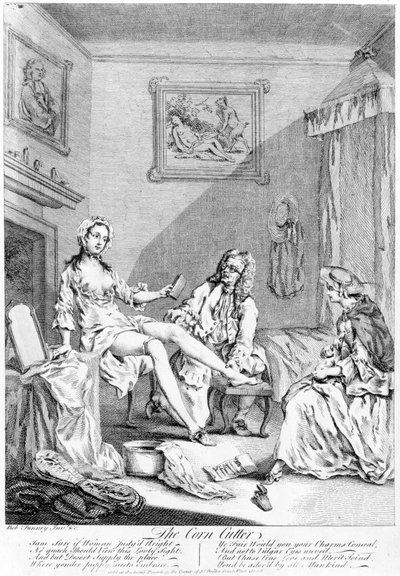 ボブ・ファンニーによるコーンカッター、1735-1765 作： English School