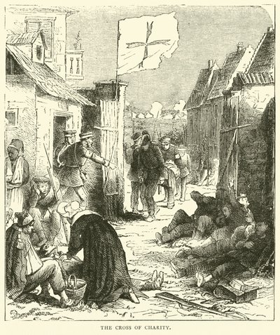 慈善の十字架、1870年9月 作： English School