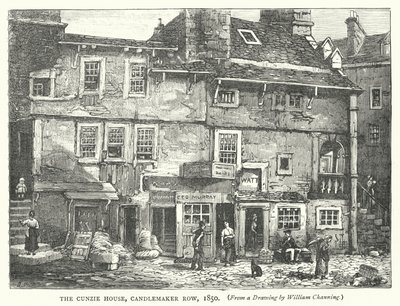 The Cunzie House, Candlemaker Row（カンジー・ハウス、キャンドルメーカー・ロウ 作： English School