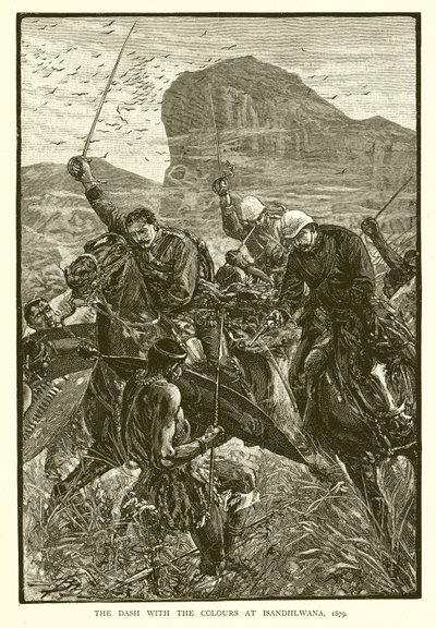 1879年イサンドルワナの色のダッシュ 作： English School