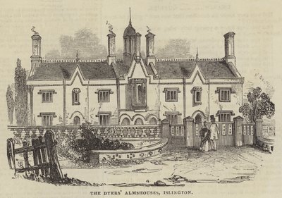 The Dyers "Almshouses、イズリントン 作： English School