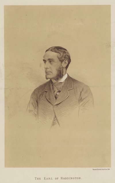 The Earl of Haddington（リトグラフ 作： English School