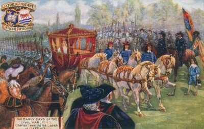 南北戦争の初期、1643年 作： English School