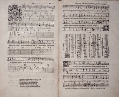 The First Book of Songes or Ayres、John Dowland (1563-1626) 1597 (印刷) 作： English School