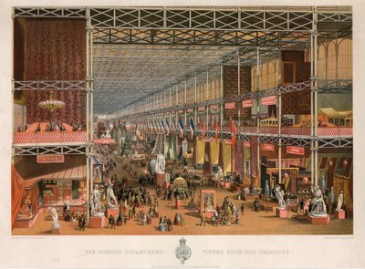 トランセプトから見た外務省、大展覧会、1851 作： English School