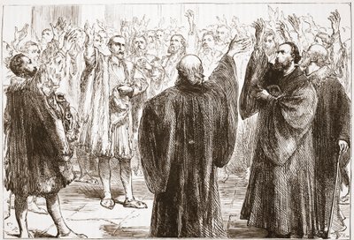 ジェームズエイトケンワイリー（1808〜1890年）によるパブのプロテスタンティズムの歴史からの例証、ロマン主義の放棄を誓うジュネーブ。 1878 作： English School