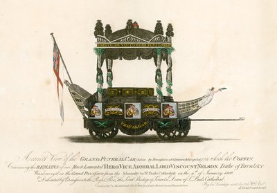 ネルソン副大将卿のグランド葬儀車 作： English School