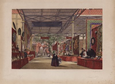 1851年の万国博覧会、インドNo.7（カラーエングレービング 作： English School