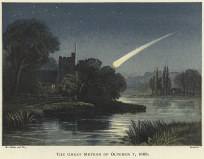 1868年10月7日の大流星 作： English School