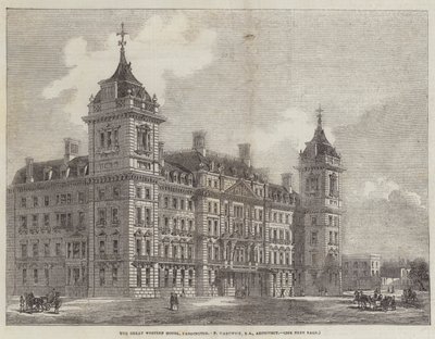 The Great Western Hotel, Paddington（彫刻 作： English School