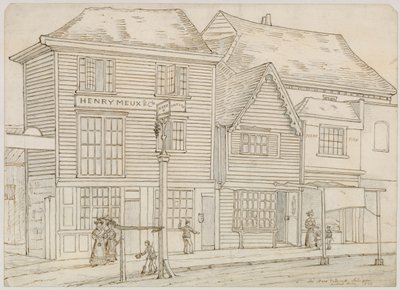 ヘアと猟犬、イズリントン、1840年に引き下げ（紙にインク） 作： English School