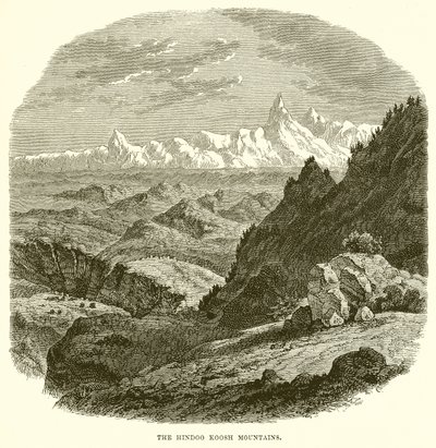 Hindoo Koosh Mountains 作： English School