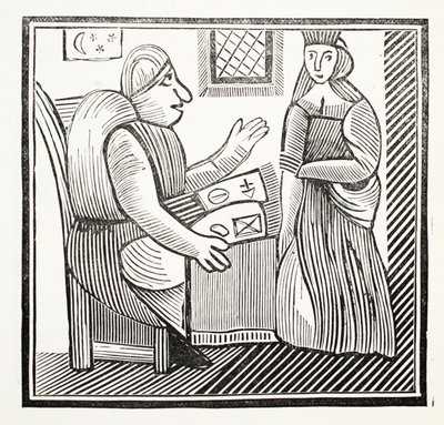 西洋のマザーバンチの歴史、パブジョンアシュトンによる18世紀のChap-booksのイラスト。 1882 作： English School
