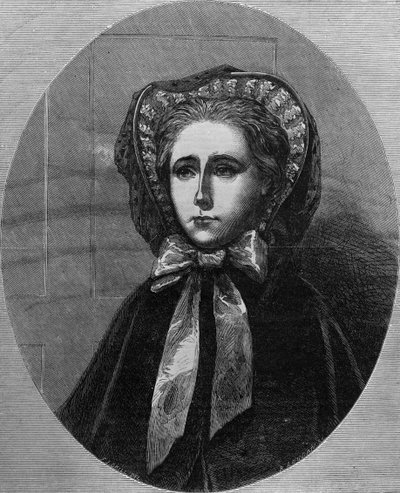 本。イェルバートン夫人、1861年（新聞） 作： English School