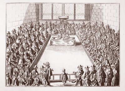 下院、1648年の版画 作： English School