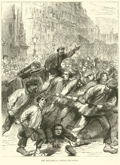 1871年3月、武装勢力が銃を押収 作： English School