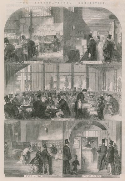 1862年の国際展示会 作： English School