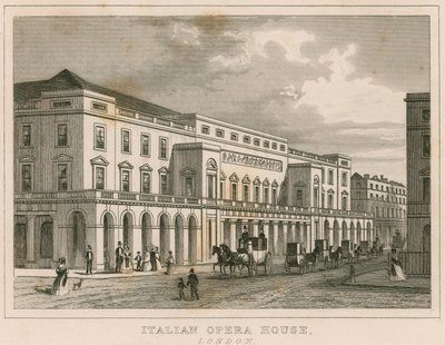 イタリアのオペラハウス、ロンドン 作： English School