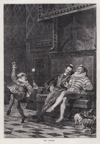 The Jester（彫刻 作： English School